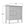 Cotswold Hallway Cupboard